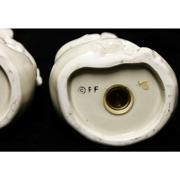 VTG Fitz & Floyd Laughing Pig Chef Salt & Pepper Shakers Made in Japan - Picture 8 of 8